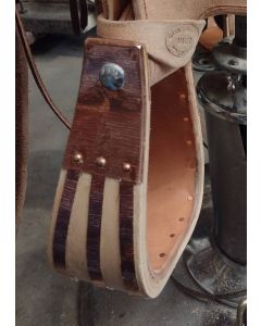 Jailhouse Stirrups with Copper Bars